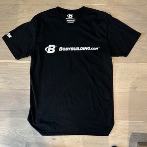 Bodybuilding.com Men's Black Short Sleeve Tee